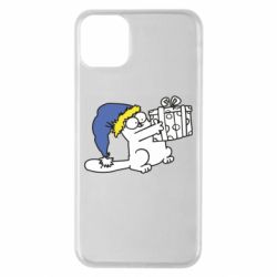 Чехол для iPhone 11 Pro Max Украинский кот саймона с подарком - PrintSalon