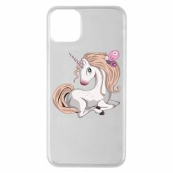 Чехол для iPhone 11 Pro Max Unicorn with bow tie - PrintSalon