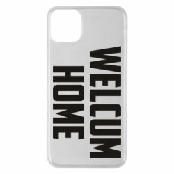Чехол для iPhone 11 Pro Max Welcum Home - PrintSalon