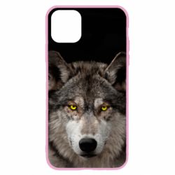 Чохол для iPhone 11 Pro Max Wolf with yellow eyes - PrintSalon