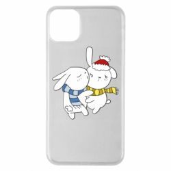 Чехол для iPhone 11 Pro Max Зайцы - PrintSalon