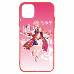 Чохол для iPhone 11 Pro Mischievous Yae Miko - PrintSalon