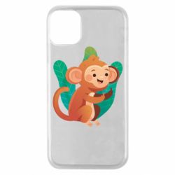 Чехол для iPhone 11 Pro Monkey. Fuck You - PrintSalon