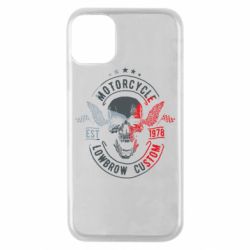 Чехол для iPhone 11 Pro Moto skull - PrintSalon