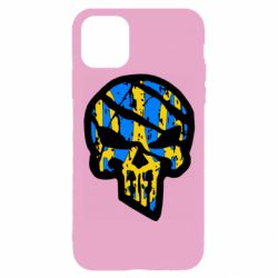 Чохол для iPhone 11 Pro Punisher Coat of arms of Ukraine - PrintSalon