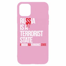 Чехол для iPhone 11 Pro Russia is a terrorist - PrintSalon