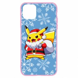 Чохол для iPhone 11 Pro Santa Claus Pikachu - PrintSalon