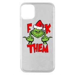 Чехол для iPhone 11 Pro The grinch f*ck them - PrintSalon