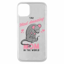 Чехол для iPhone 11 Pro The Most amazing mom in the world - PrintSalon