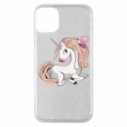 Чехол для iPhone 11 Pro Unicorn with bow tie - PrintSalon