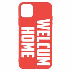 Чехол для iPhone 11 Pro Welcum Home - PrintSalon