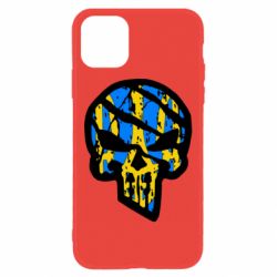 Чохол для iPhone 11 Punisher Coat of arms of Ukraine - PrintSalon