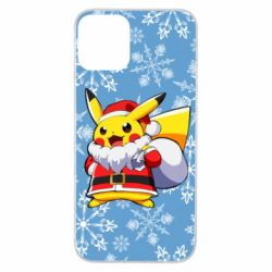 Чохол для iPhone 11 Santa Claus Pikachu - PrintSalon