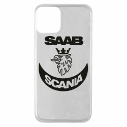 Чехол для iPhone 11 Scania SAAB logo - PrintSalon