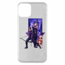 Чехол для iPhone 11 Соколиный глаз и Кейт Бишоп - PrintSalon