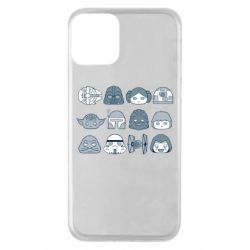 Чехол для iPhone 11 Star wars icons - PrintSalon