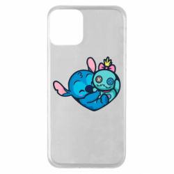 Чехол для iPhone 11 Стич с куклой - PrintSalon