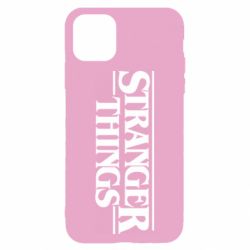 Чехол для iPhone 11 Stragner Things Logo - PrintSalon