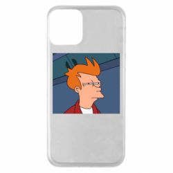 Чехол для iPhone 11 Suspicious Fry - PrintSalon