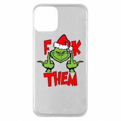 Чехол для iPhone 11 The grinch f*ck them - PrintSalon