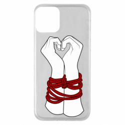 Чехол для iPhone 11 Tied Hands - PrintSalon
