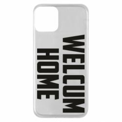 Чехол для iPhone 11 Welcum Home - PrintSalon