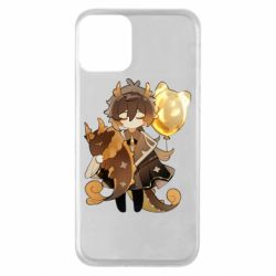 Чехол для iPhone 11 Zhongli with baloon
