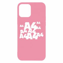 Чехол для iPhone 12 A4 Pattern - PrintSalon