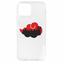 Чехол для iPhone 12 Akatsuki Members Red Cloud - PrintSalon