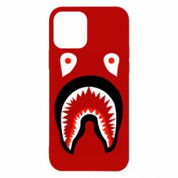 Чехол для iPhone 12 Bape shark logo - PrintSalon