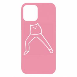 Чехол для iPhone 12 Cat in pants - PrintSalon