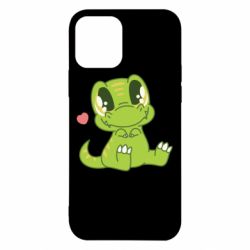 Чехол для iPhone 12 Cute dinosaur - PrintSalon