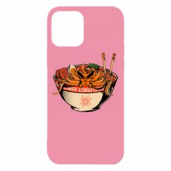 Чехол для iPhone 12 Kurama in ramen - PrintSalon