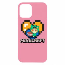 Чохол для iPhone 12 Minecraft Girl - PrintSalon