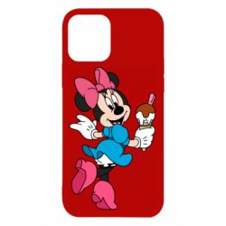 Чохол для iPhone 12 Minnie Mouse and Ice Cream - PrintSalon