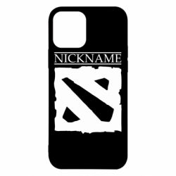 Чехол для iPhone 12 Nickname Dota-PrintSalon Чехол для iPhone 12 Nickname Dota