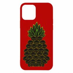 Чехол для iPhone 12 Pineapple cat - PrintSalon