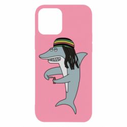 Чехол для iPhone 12 Shark Rastaman - PrintSalon