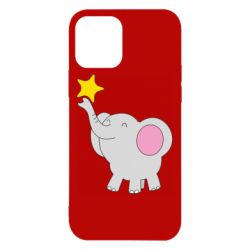 Чехол для iPhone 12 Слон со звездочкой - PrintSalon