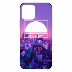 Чохол для iPhone 12 Sunset city - PrintSalon