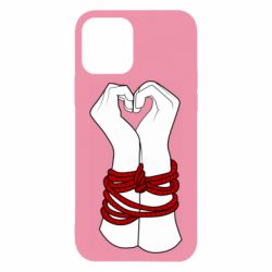 Чехол для iPhone 12 Tied Hands - PrintSalon