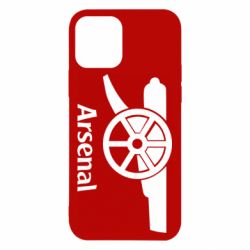 Чехол для iPhone 12 Arsenal simple logo - PrintSalon