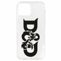 Чехол для iPhone 12 Dungeons s Dragons logo - PrintSalon