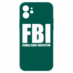 Чехол для iPhone 12 FBI - Female Body Inspector - PrintSalon