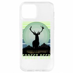 Чехол для iPhone 12 Forest deer - PrintSalon