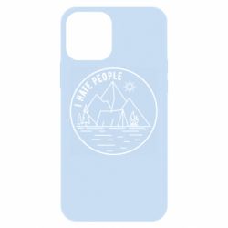 Чехол для iPhone 12 I hate people - camper - PrintSalon