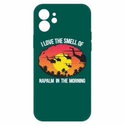 Чехол для iPhone 12 I love the smell napalm, in the morning - PrintSalon
