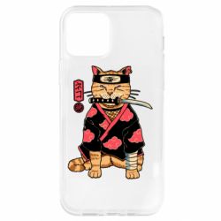 Чехол для iPhone 12 Japanese Akatsuki cat - PrintSalon