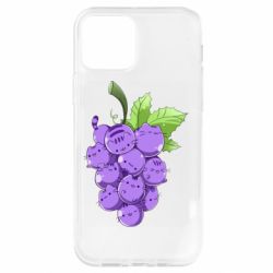 Чехол для iPhone 12 Кот-виноград - PrintSalon