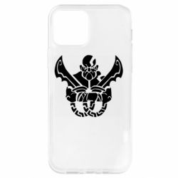 Чехол для iPhone 12 Kratos silhouette - PrintSalon